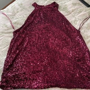 Sequin top